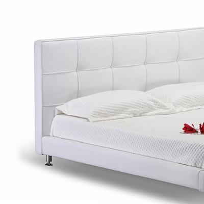 219x190x120cm Modern Queen Size Bed Practical With Leather Headboard