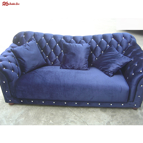 Purple Tufted Leather Sofa Furniture Chesterfield Armchair Leather