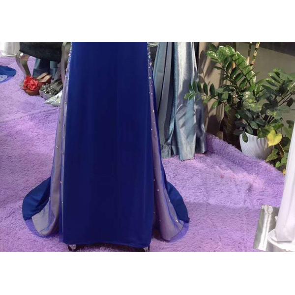 Sexy Diamond Mermaid Prom Dress , Sweetheart Fishtail Dress See Through Style