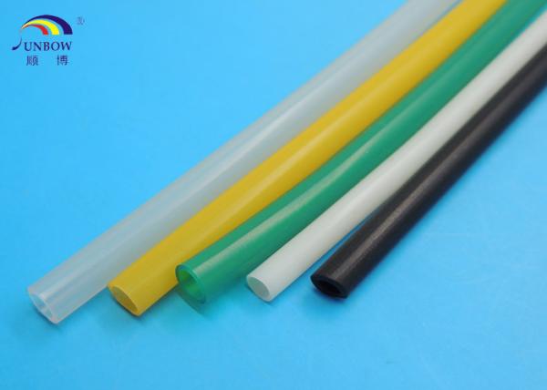 High Voltage Resistant Rubber Resin Soft Silicone Rubber Tube / Pipes Multi Color for Customized
