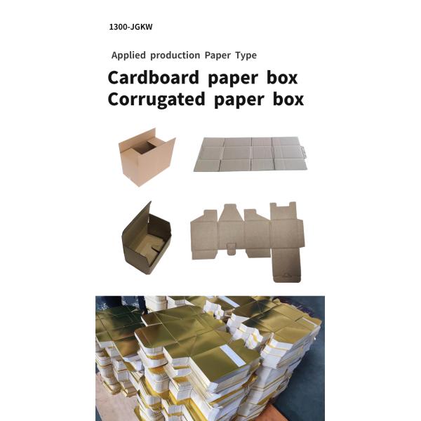 Paper Processing Machinery Dual- Lock Bottom Folding Gluing Machine for Corrugated Boxes