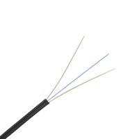 gaine externe de noir de PVC LSZH de câble optique de fibre de diamètre de 2.0mm 3.0mm