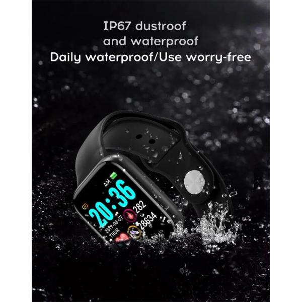 Smart Watch Blood Pressure Heart Rate Sport Monitor D20 Smartwatch