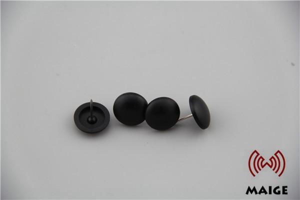 Supermarket Anti Theft Pin , Black Stainless Steel Pins Easy Installation