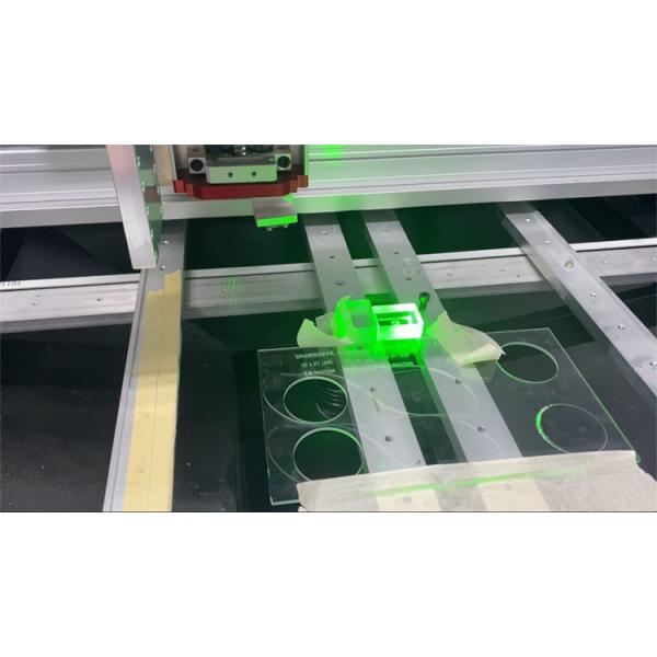 400*400mm Area Glass Laser Drilling Machine 10W 30W 45W With Green Nanosecond