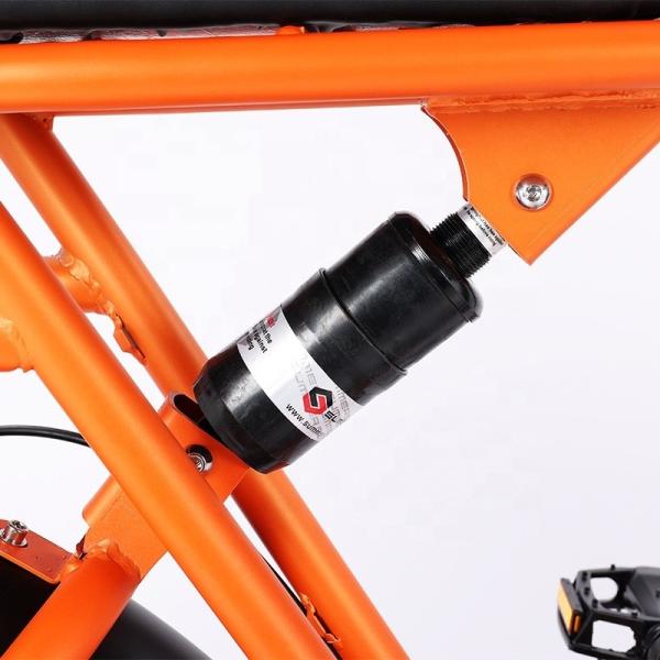 Full Suspension Fat Tyre Electric Bicycle 48V 500W 7 Speed Electric Mountain Bike