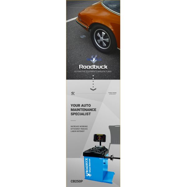 Roadbuck wheel balancer CB250P