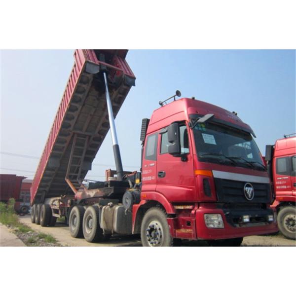 25CBM Dump Truck Trailer 3 Axle 45 Ton Dump Tipper Semi Trailer Truck For Sand