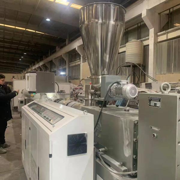 50kg/H PVC Tube Machine 65mm Screw Diameter Planetary Cutting Type