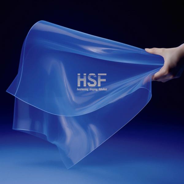 50 микронов прозрачная голубая пленка из полиэстера с PET-покрытием