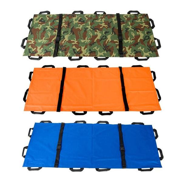 Portable Foldable Soft Stretcher Simple Cloth Stretcher Mountain Field Emergency Rescue Outdoor Bed Stretcher