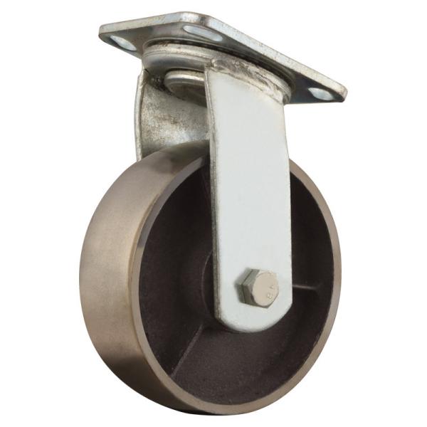 Maximum Load 650kg 4 5 6 8 Inch Castor Cast Iron Caster Wheel FH00132