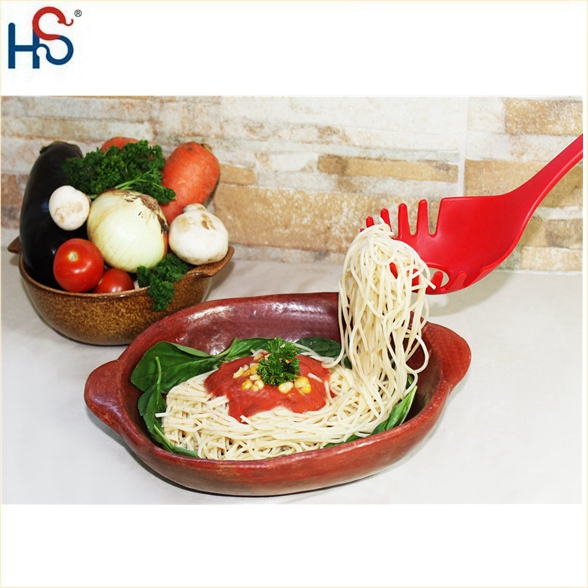 Silk Printing Logo Kitchen Utensil Set Durable Nylon 8-Piece Kitchen Cooking Utensils
