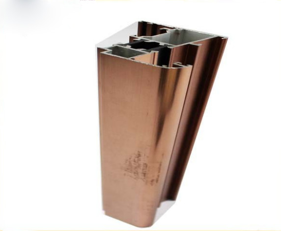 Strangle Polished Aluminium Profile , Hydroxide Power Production For Wardrobe