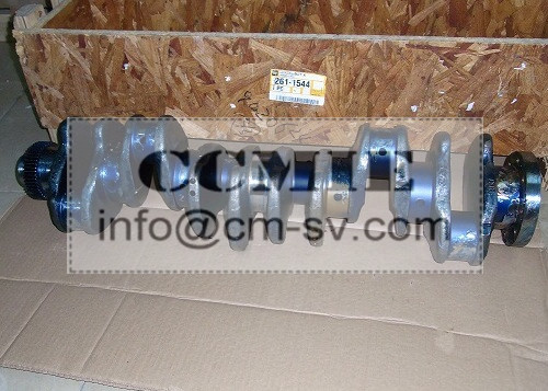 Diesel Engine Type Flat Plane Forged Steel Crankshaft  High Performance