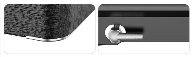 Estufa de gas de acero inoxidable para el hogar con 2 quemadores, encimera, ecológica, con fuego ajustable