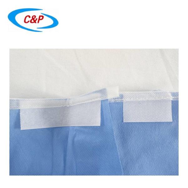 vestido reforçado descartável SMS SMMS Spunlance do vestido 45gsm cirúrgico