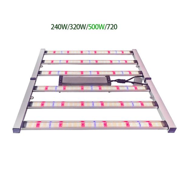 Indoor 4x4 ft Coverage Dimmable Full Spectrum 500W Led Growing Light Bar for Veg Medical Plant