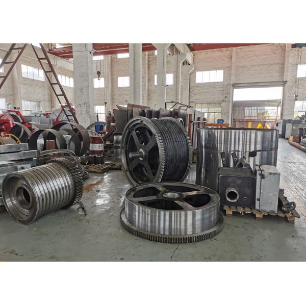 кабель 180kN 750mm электрический вытягивая машину ворота с двигателем 325hp