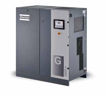compressor de ar do parafuso de Copco do atlas 22kw, conversão de frequência de Copco GA 22 VSD do atlas