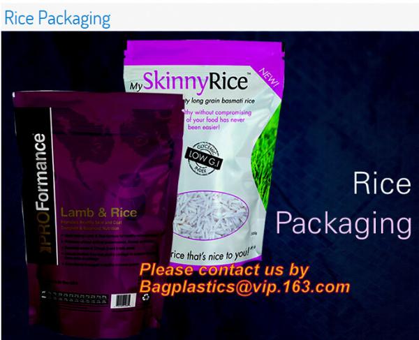 Surgar Salt Pack Pillow Pouch Chicken Bag Quad Seal Vacuum Kraft