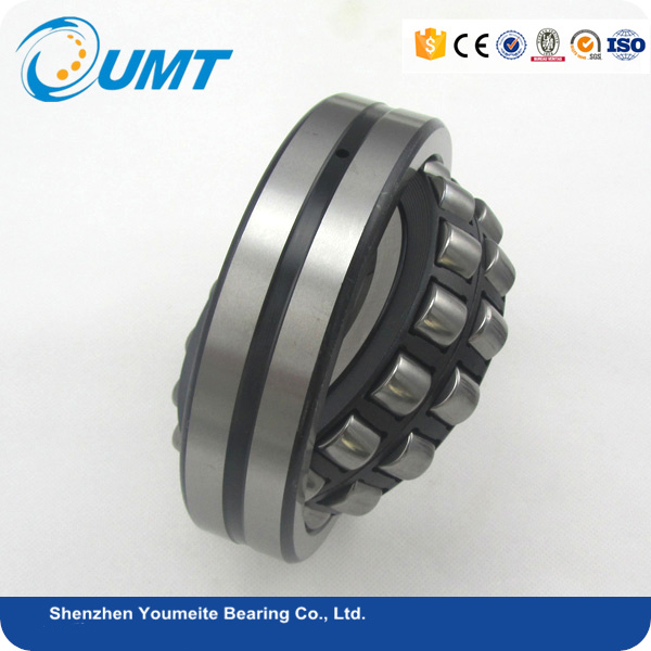 Railway Vehicle Spherical Roller Bearing 22206 , Steel Brass Nylon Cage
