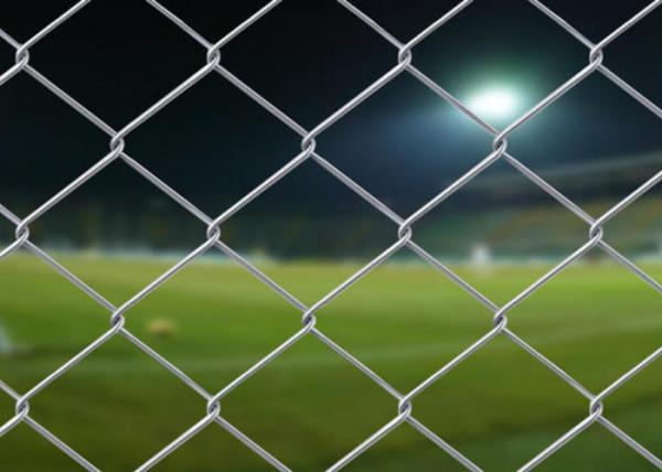 Zinc Coated Cyclone Mesh Fencing 60*60mm Pvc Coated Diamond Mesh