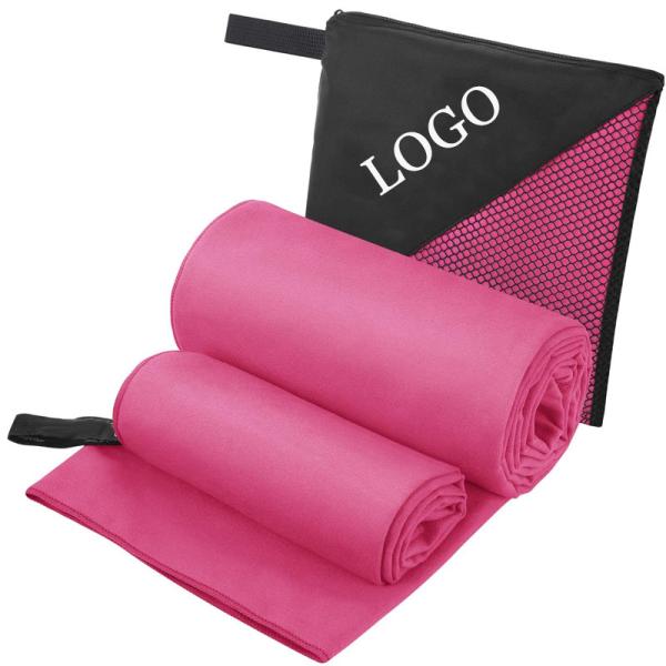Super Absorbent Outdoor sports Microfibre Swimming Towel Travel Packging