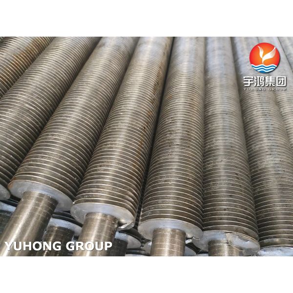 ASTM A179 Seamless Carbon Steel Embedded G Fin Tubes For Waste Heat Boiler Systems