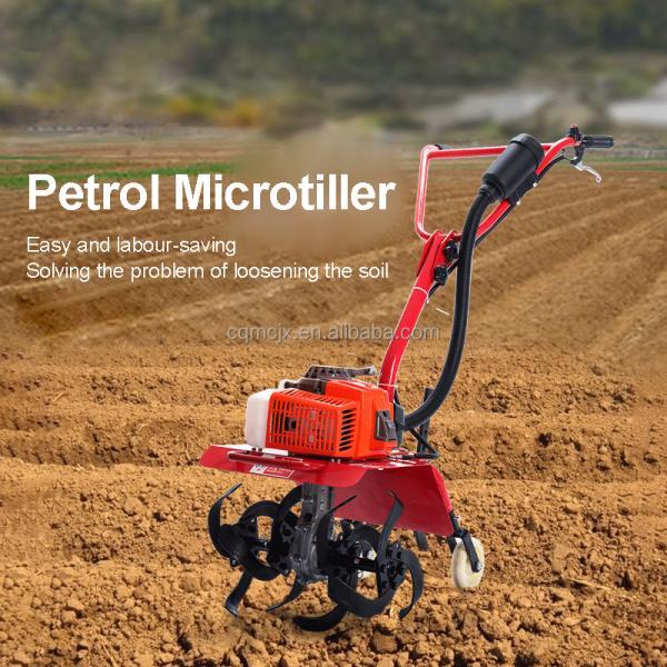 63cc Gasoline Mini Power Tiller for Small-Scale Agricultural Cultivation Work
