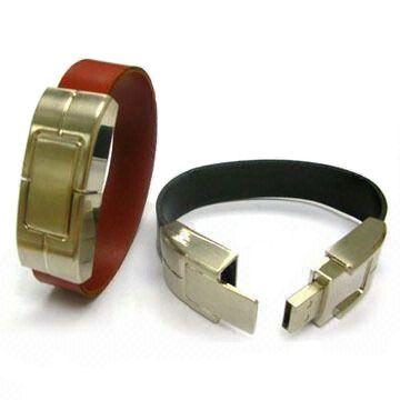 leather usb flash drives, leather usb flash disk,  wrist strap usb drives, leather usb disks