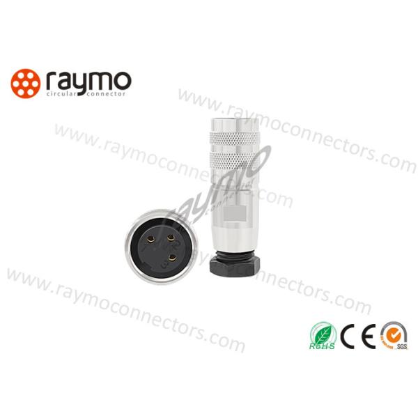 Binder 423 Series Threaded Electrical Connector, Circular Plastic Connector Cable Mount Plug