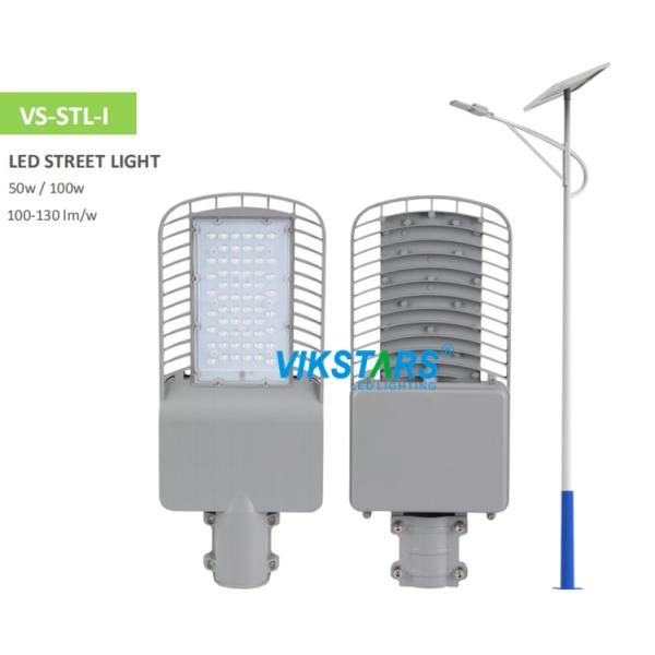 AC85V IP65 Waterproof LED Street Light Lamp 6500K Urban Expressways