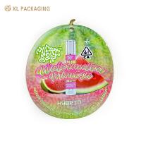 Mini Skin Care Zip Seal Mylar Bags Round Plastic Mask Packaging Bag Moisture Proof