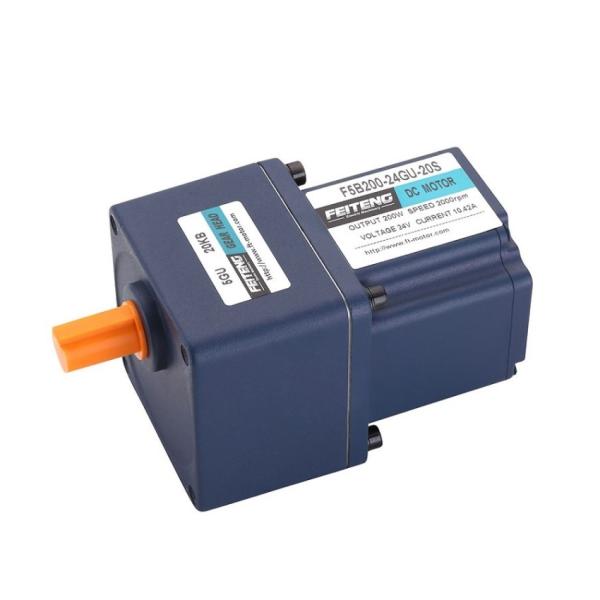 80w 24v High Torque Motor , Brushless DC Electric Gear Motor For Small Robot
