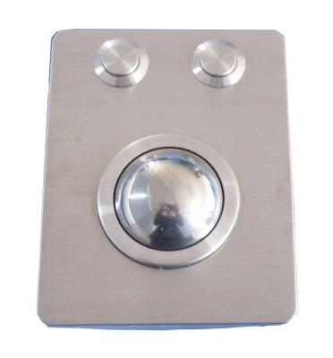 Dispositivo apontando do trackball do metal da prova do vândalo IP65 com 2 botões do rato