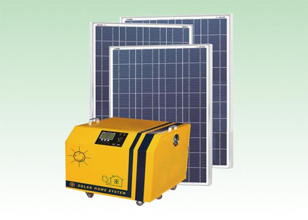 Off - Grid Solar Inverter System , Solar System For Small House High Efficiency
