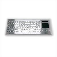 Teclado de escritorio industrial inalámbrico SUS304 plata Idiomas personalizados