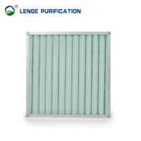 Filtro medio de aluminio plegable F7 con la tela no tejida del ANIMAL DOMÉSTICO de encargo del color