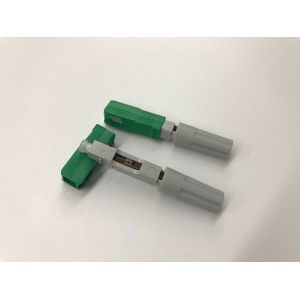 2*3mm SC/APC Fiber Optic Fast Connector with 0.2dB Insertion Loss and 55dB Return Loss for FTTH Solutions