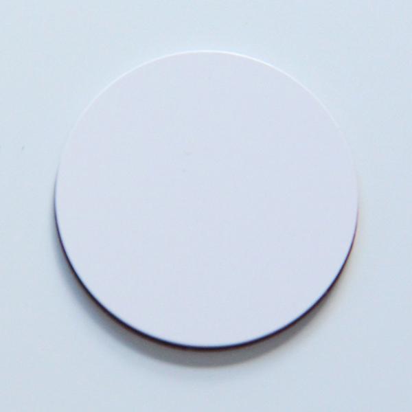 PVC Flat Tag Anti-Metal Social Media NFC Tag  White PVC Flat Tag