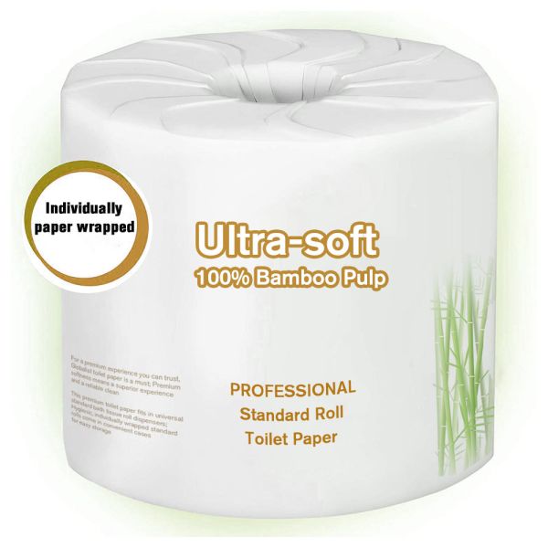 Eco friendly dissolved bamboo pulp wholesale cheap papel higienico