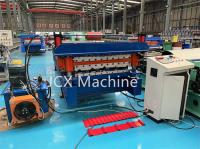 double couche 5.5kW formant la machine, petit pain en acier de couleur ondulée de toit formant la machine