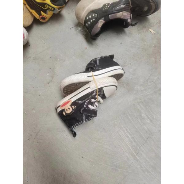 Flat Heel Used Kids Shoes Second Hand Leather Shoes Mixed Brand