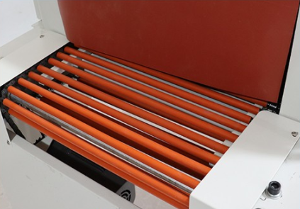 Fruit and Vegetable Tray Stretch Cling Film Shrink Wrapping Packaging Machine Semi Automatic Heating Tunnel Pack Machine