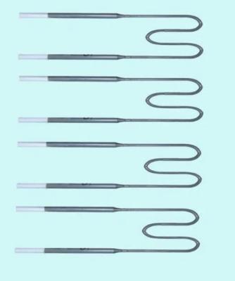 Résistance au SiC à haute température 1500C élément chauffant double hélice