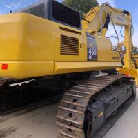 Utilisé Big Komatsu PC450 Excavator creuseur avec capacité de seau de 2,1 m3, moteur SAA6D125E-5