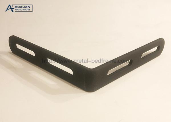 Antirust Matte Black Flat L Shaped Corner Brace