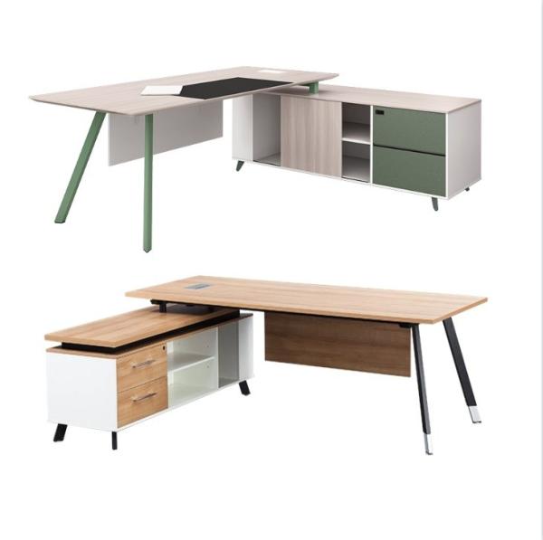 JUNYI 2023 Modern Furniture Manager Desk for Office Building Executive Workstation
