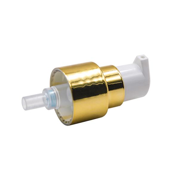 Polypropylene Cosmetic Hand Pump 20mm/410 Gold Dispenser Pump